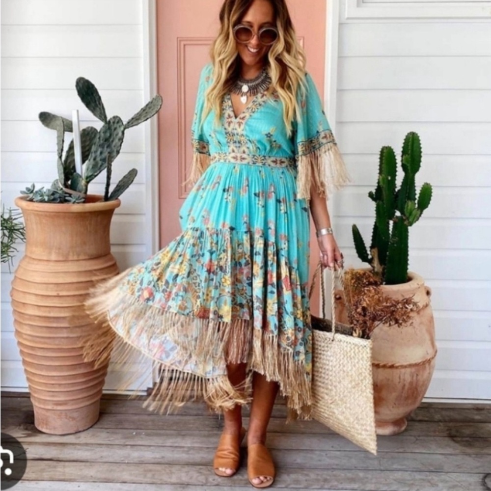 Spell Hendrix Tasseled Dress